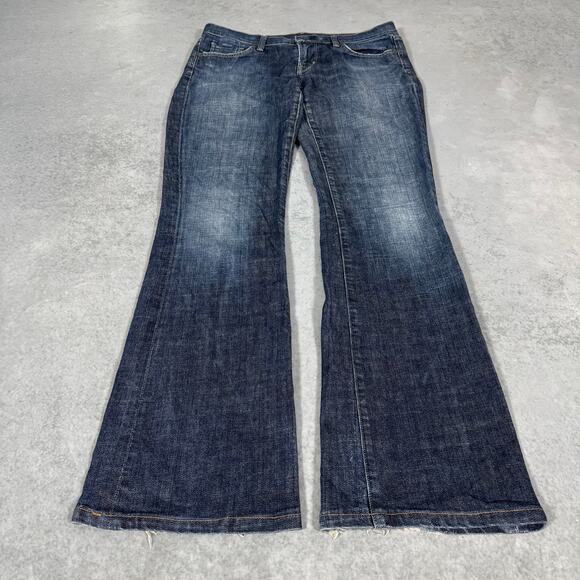 Citizens of Humanity Bootcut Jeans Dark Wash Premium Denim - Size: 29 - Picture 2 of 13